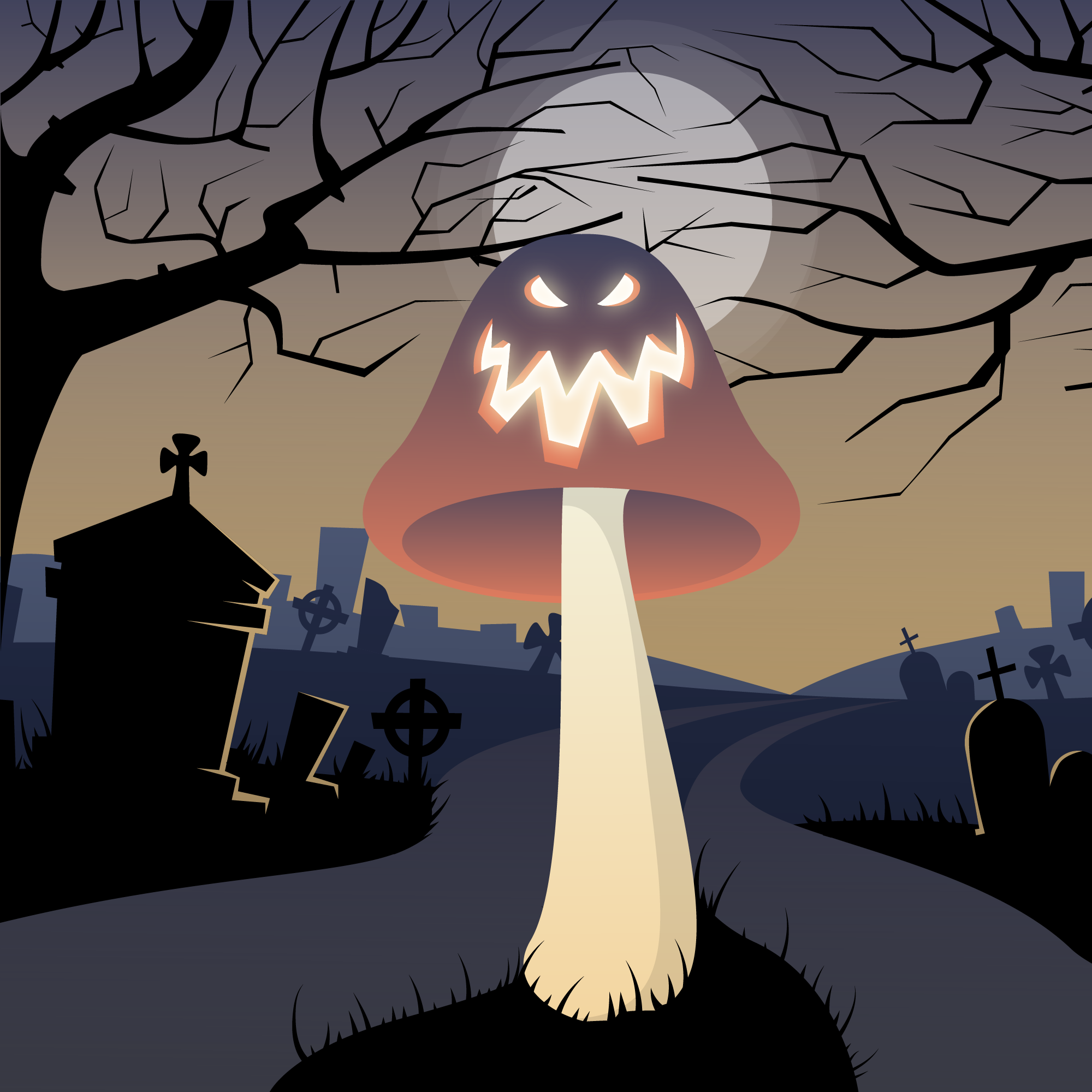 jack O' lantern mushroom